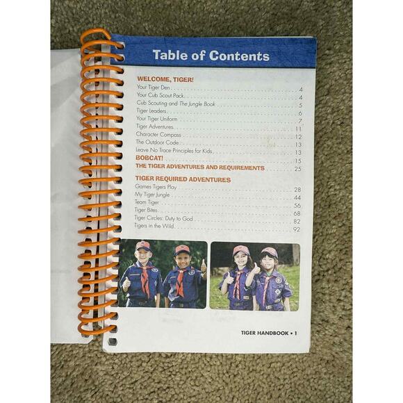 Boy Scouts of America: Welcome to the Tiger Scout Handbook - Picture 3 of 6